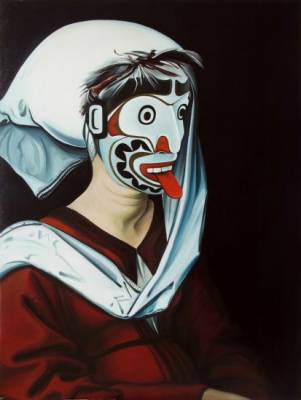 Mother, after Durer, 120x90 cm, oil on canvas, 2012