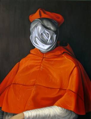 Cardinal, 145x110 cm, oil on canvas, 2012